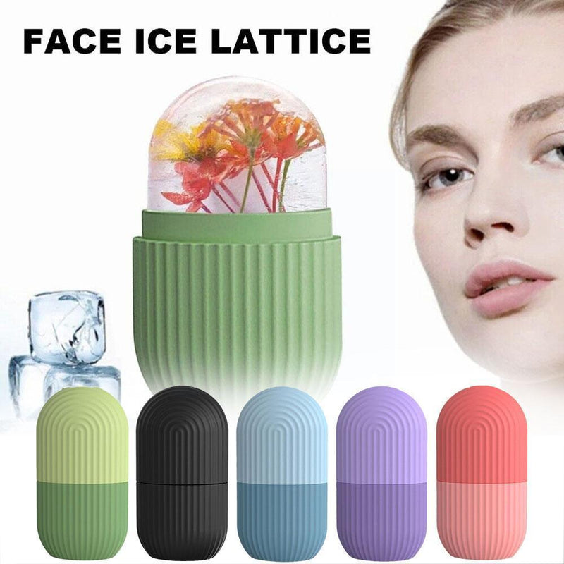 Silicone Ice Cube Tray Massager Roller Ball