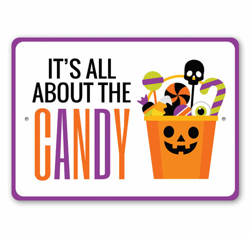 Halloween Candy Sign