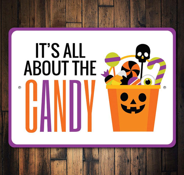 Halloween Candy Sign