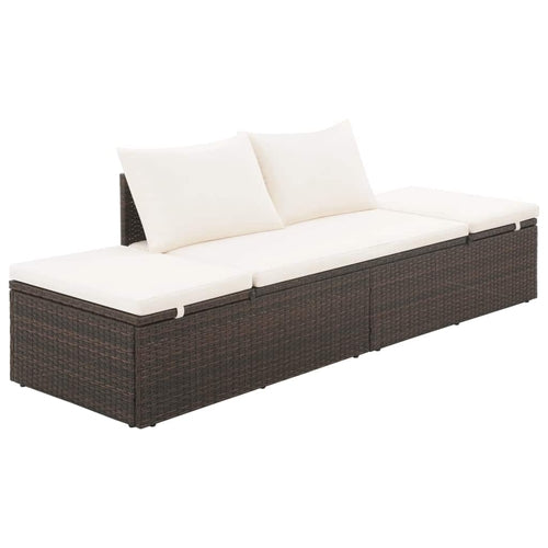 Garden Bed Black 76.8"x23.6" Poly Rattan