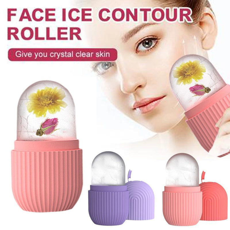 Silicone Ice Cube Tray Massager Roller Ball