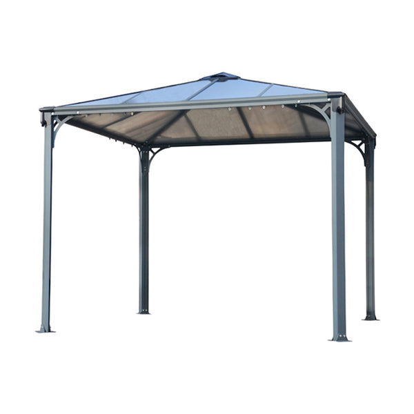 Palram Palermo 3000 Gazebo 10 x 10 Gray