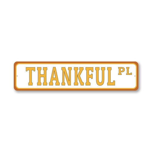 Thanksgiving Street Sign