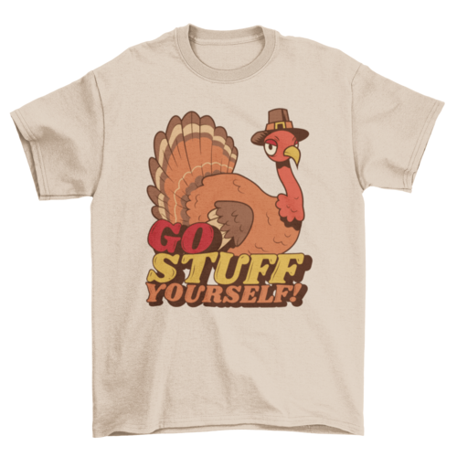 Funny anti-thanksgiving t-shirt