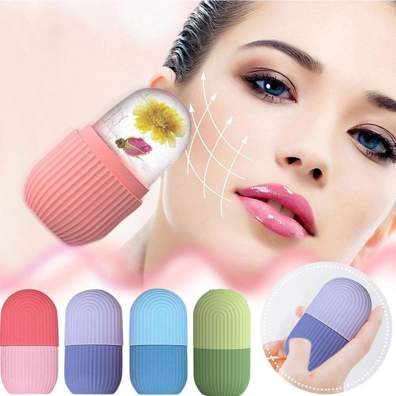 Silicone Ice Cube Tray Massager Roller Ball