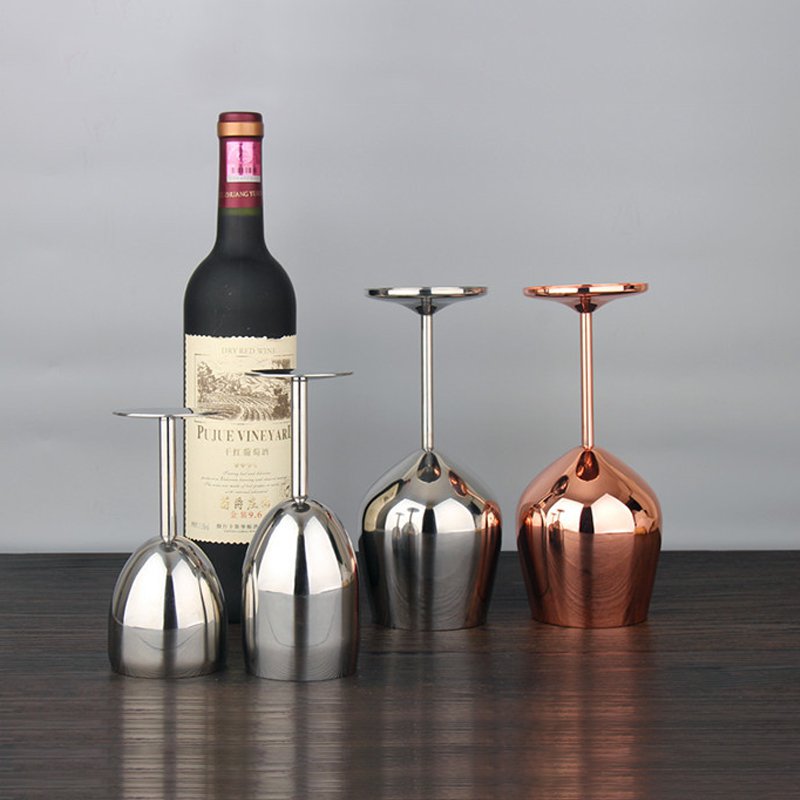 Stainless Steel Wine Glass