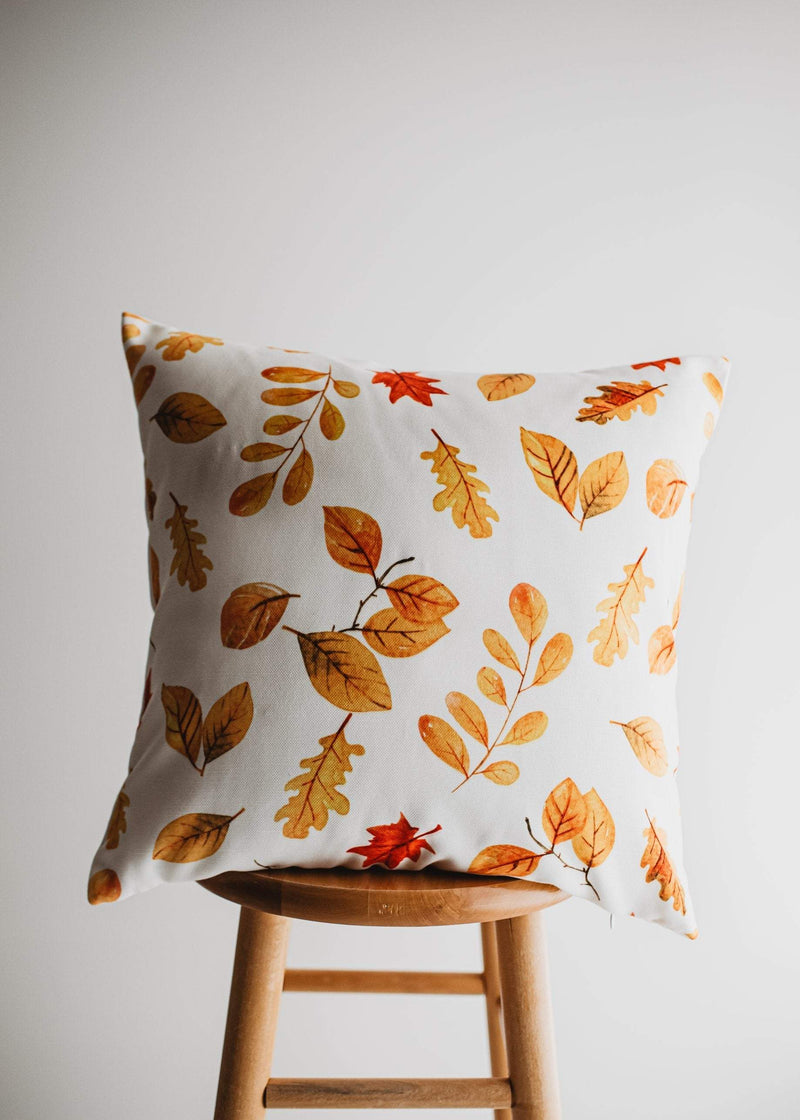 Fall Leaves Pillow Cover |  Thanksgiving decor | Farmhouse Pillows |